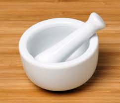 teflon mortor & pestle